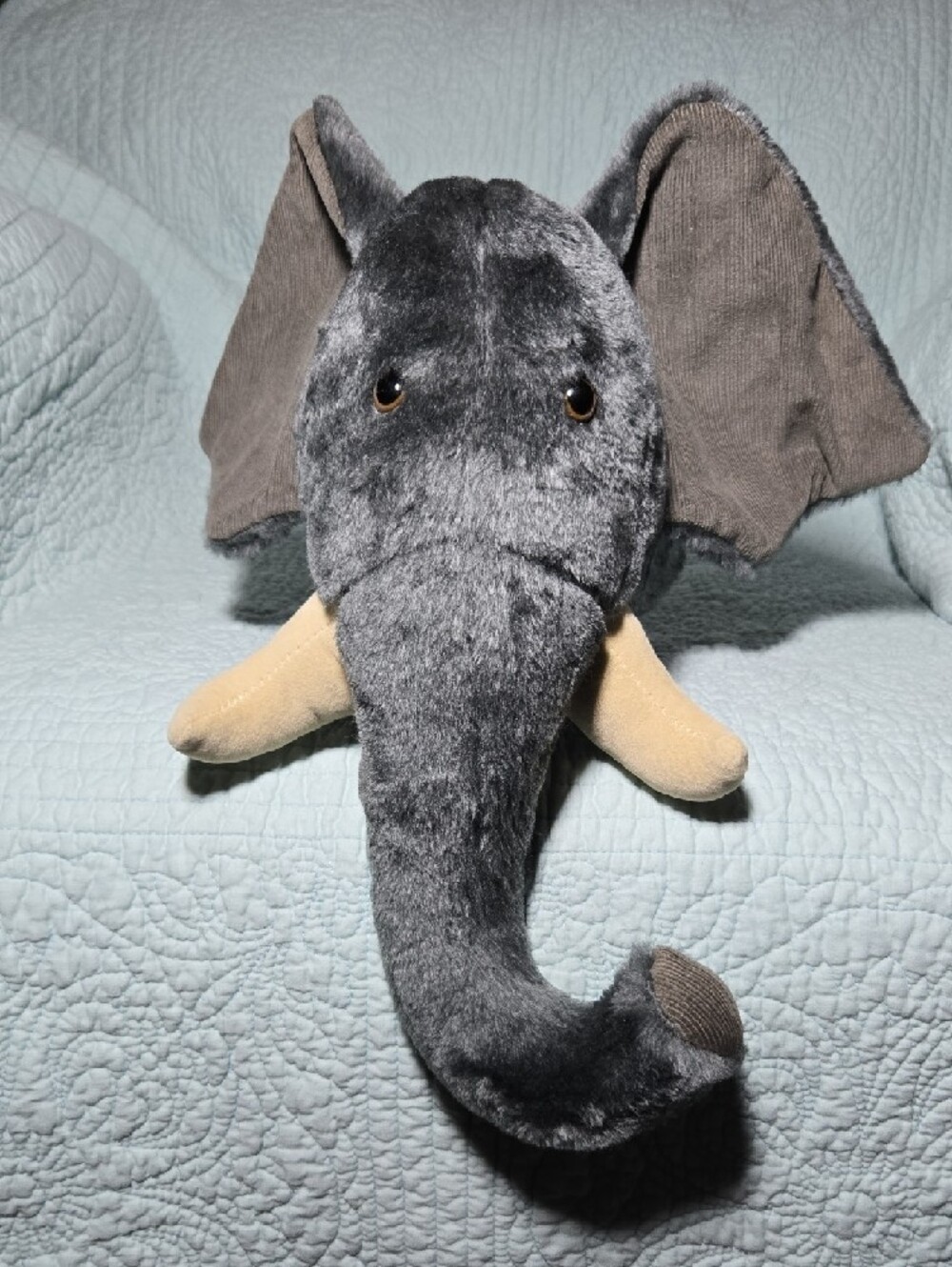 Dianne Shapiro Soft-Sculpture Animal Heads Giraffe Elephant Zebra Leopard